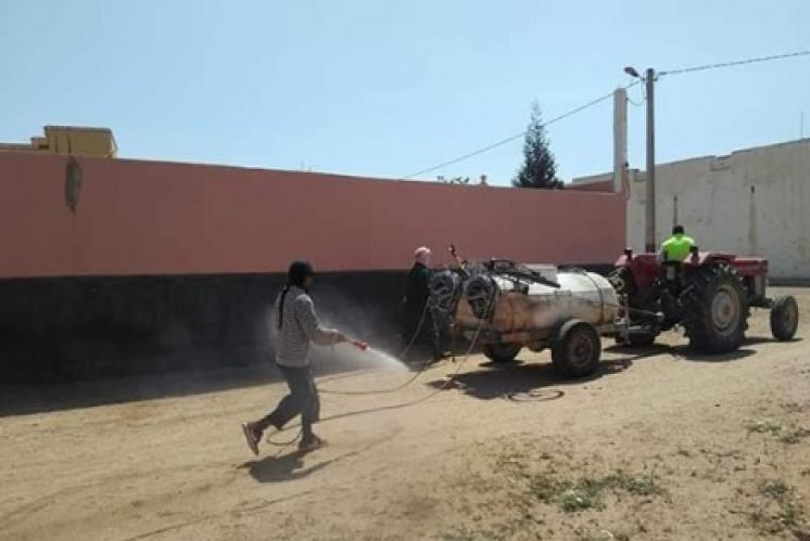 “أولاد ميمون” تنفذ حزمة مبادرات ضد كوفيد – 19‬”