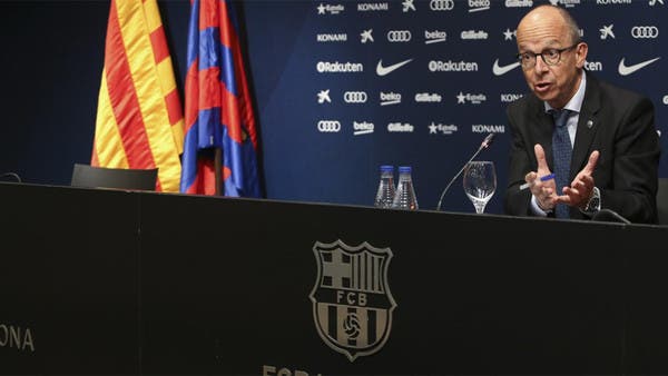 إصابة نائب رئيس برشلونة بفيروس كورونا