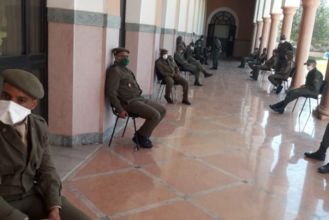 القوات المساعدة تُعزز بنوك الدم باشتوكة أيت باها