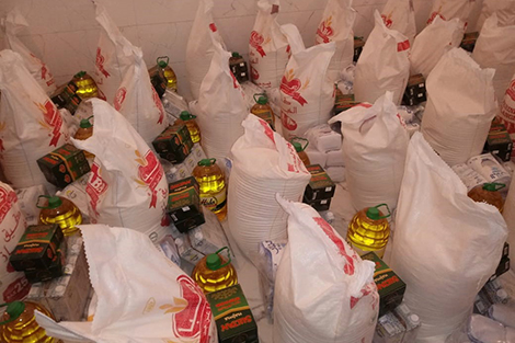 توزيع قفف رمضانية على عشرات الأسر بالنّاظور