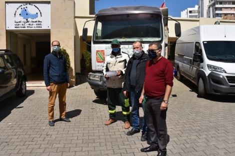 “جهة طنجة” توزع آليات للتعقيم على الجماعات