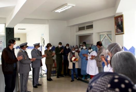 شابة تهزم “كورونا” بمستشفى بني ملال الجهوي