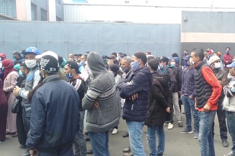 فيروس كورونا يثير الخوف بين عمّال مصنع للأحذية بالدار البيضاء