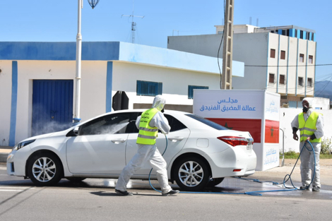 إحداث محطات لتطهير السيارات بالمضيق الفنيدق