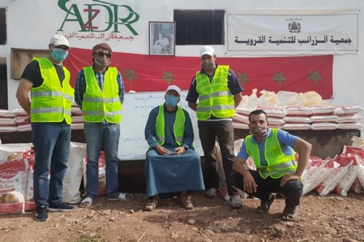 حملة “الزرائب” تدعم أسر محتاجة في إقليم أزيلال