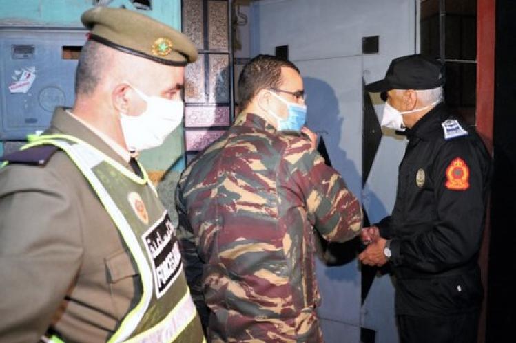 نسبة المعتقلين احتياطيا لخرق الطوارئ 4.76 %