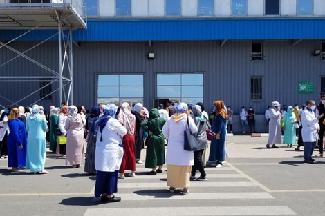 “هلع كورونا” يربك عمال شركة “گابلاج” في البيضاء