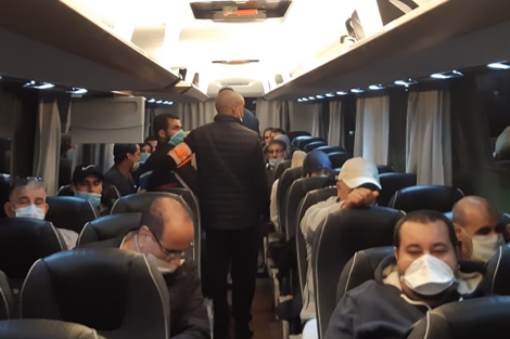 إجراء استثنائي ينقل عالقين في المغرب نحو الديار الفرنسية والبلجيكية