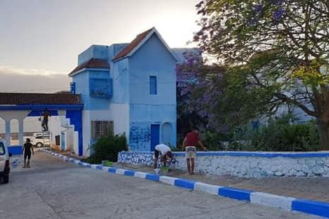 إشادة ترافق مبادرة تزيين أحياء بمدينة شفشاون