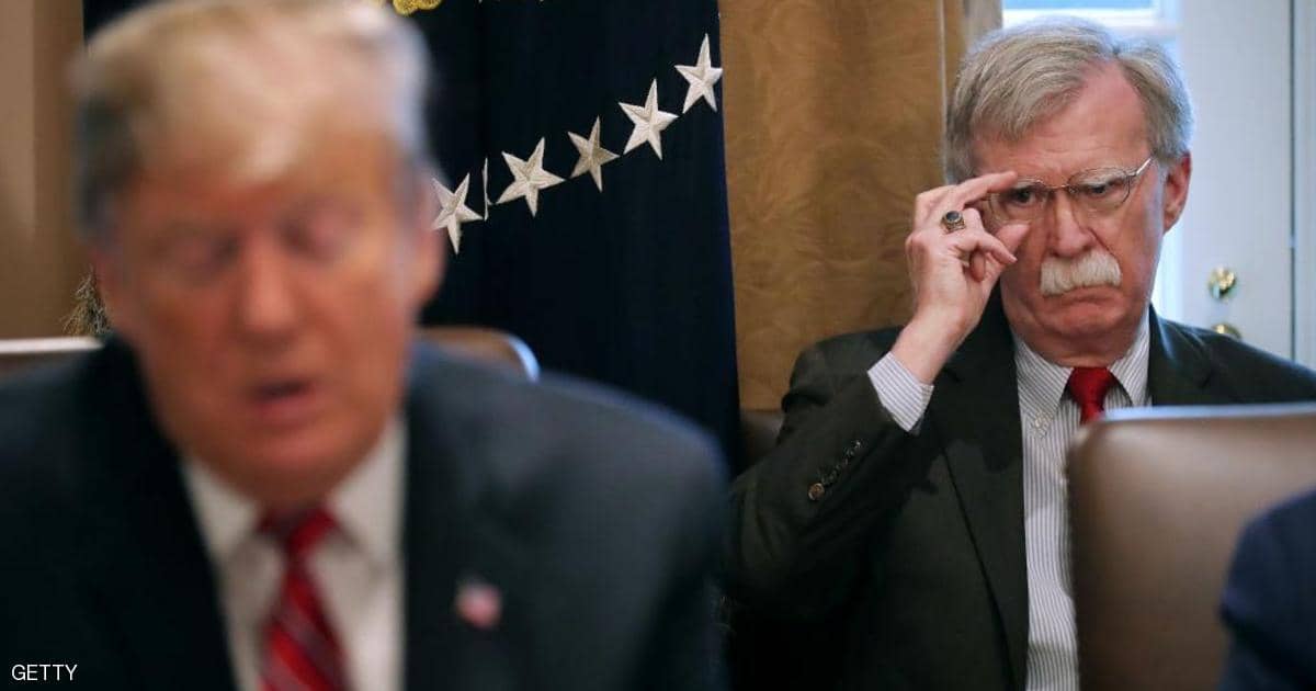 بولتون يتحدى ترامب ويتأهب لنشر الكتاب “المثير”