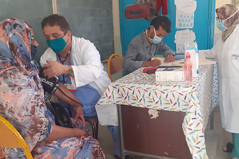 ساكنة “أحمر لكلالشة” تُعزز بنك الدم في تارودانت