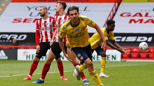 سيبايوس يقود أرسنال إلى نصف نهائي كأس إنجلترا