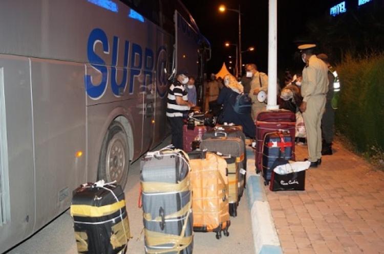 طائرة مغربية تعيد عالقين بتركيا إلى أرض الوطن‎