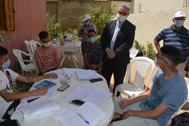 قافلة تربوية تصل تلاميذ الباك بقرى سيدي سليمان