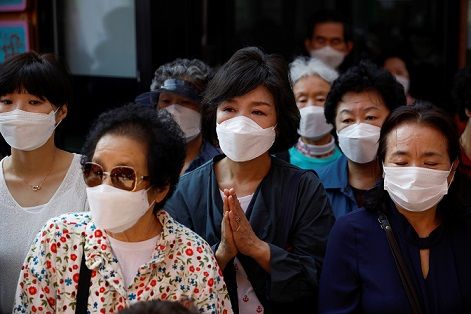 كوريا الجنوبية تسجل 39 حالة إصابة جديدة بفيروس كورونا