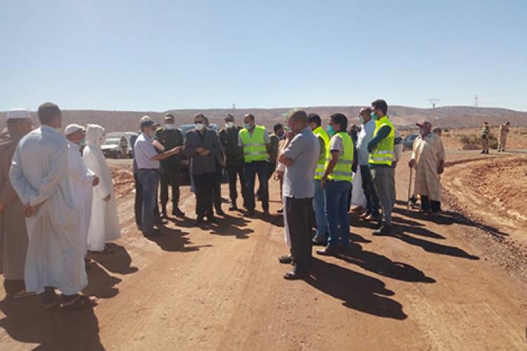 مشاريع تُعزّز البنية الطرقية في إقليم اشتوكة