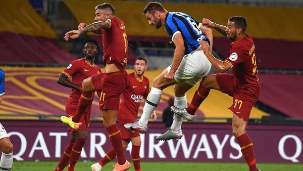 إنتر ميلان يخطف تعادلاً صعباً أمام روما