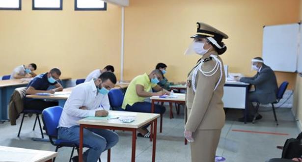 الرباط : مباراة ولوج السلك العادي للمعهد الملكي للإدارة الترابية تجري في احترام تام للتدابير الصحية