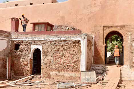 جرافات مشروع “الرباط عاصمة الأنوار” تدك معالم مقهى تاريخية