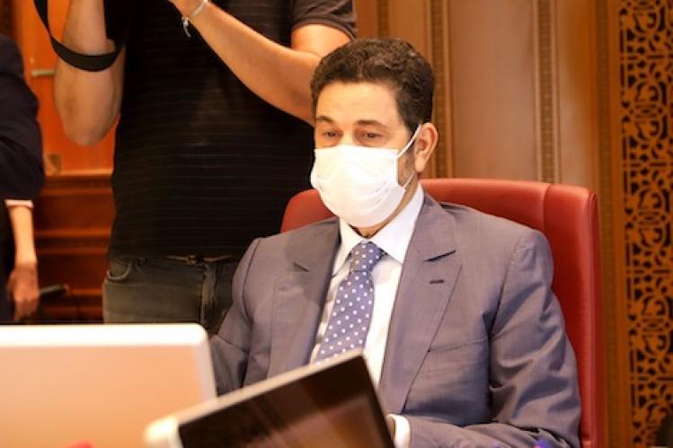 رئيس النيابة العامة يُشيد بتدبير وزارة العدل لحالة الطوارئ الصحية