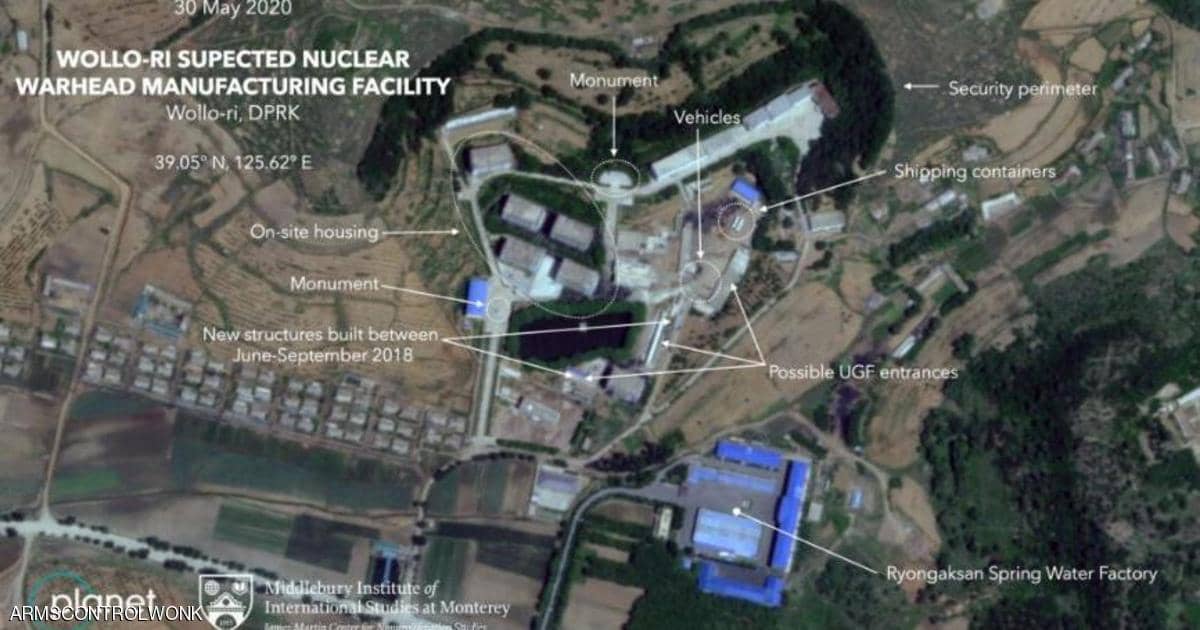 صور فضائية تظهر أنشطة كوريا الشمالية في “الموقع المشبوه”