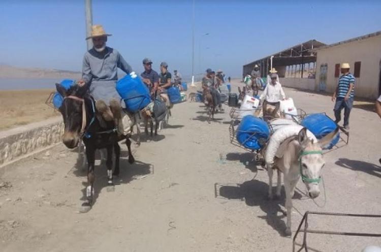 مسيرة دواب وبراميل تطلب “الكهرماء” في أورتزاغ