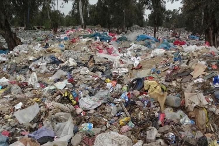 مطرح نفايات يثير احتجاجاً بسيدي يحيى الغرب‎