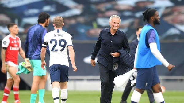 مورينيو: طموح توتنهام يجب أن يكون أكبر من أرسنال