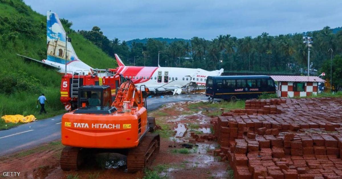 ارتفاع حصيلة ضحايا طائرة الركاب الهندية المنكوبة