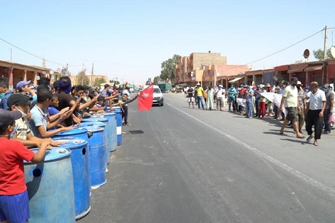عشرات السكان يحتجون ضد العطش بإقليم الرحامنة