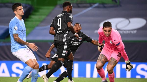 ليون يفاجئ سيتي ويقصيه من دوري أبطال أوروبا