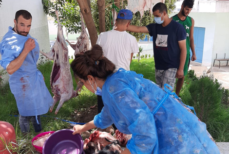 مبادرة تشرك مرضى كورونا في عيد الأضحى بوزان‎