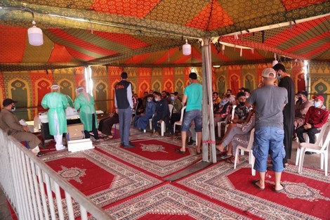 مختبر ميداني للكشف عن “كورونا” بميناء العيون