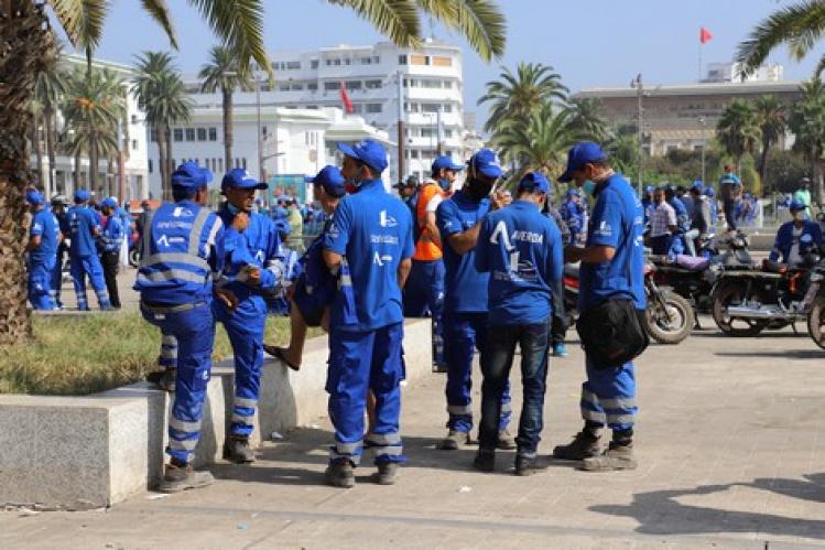 “أفيردا” تطوي الخلاف مع عمال النظافة بالبيضاء