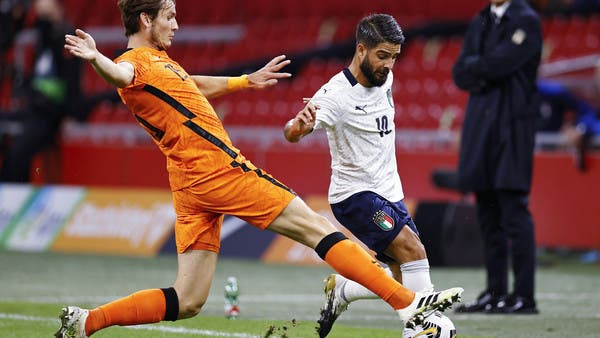 إيطاليا تهزم هولندا وتنفرد بصدارة المجموعة