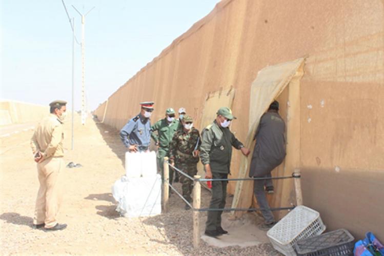 السلطة تراقب “تدابير كورونا” بضيعات تارودانت