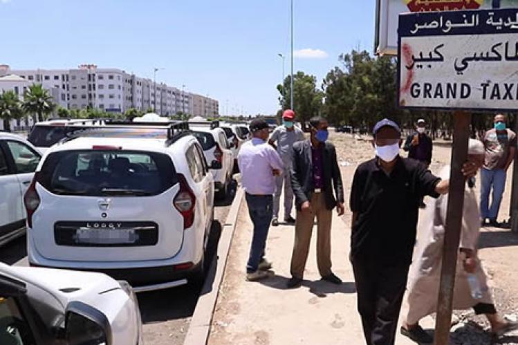 “الكالة” تصادم سيارات الأجرة بالبيضاء والهراويين