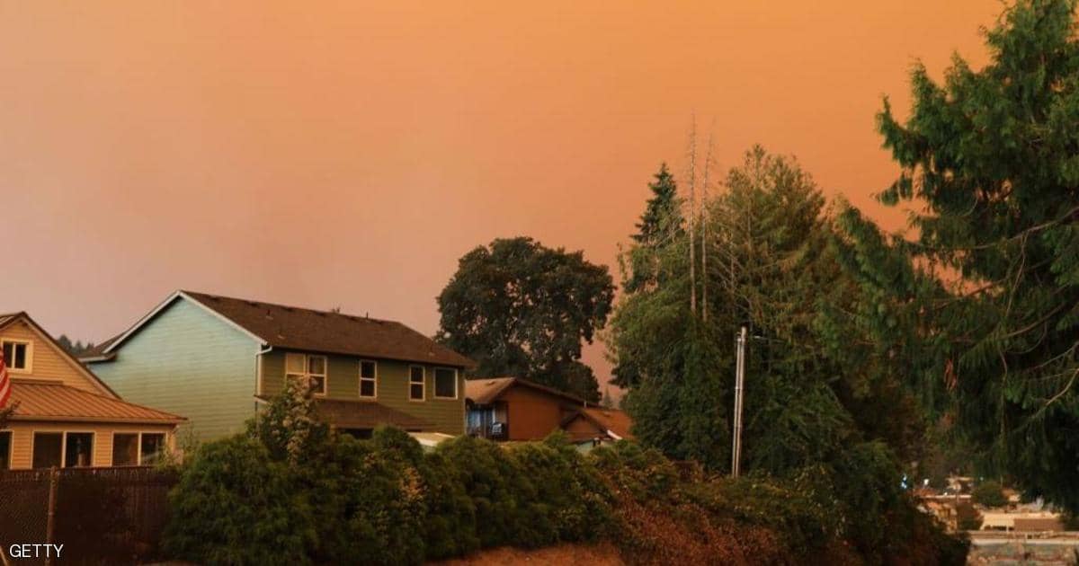حرائق الغابات غير المسبوقة تلتهم بلدات أوريغون الأميركية