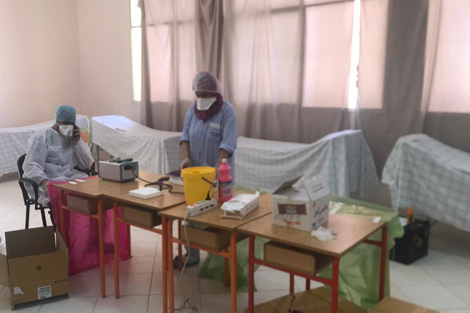 حملة تبرع تجمع 300 كيس من الدم بمدينة وادي زم