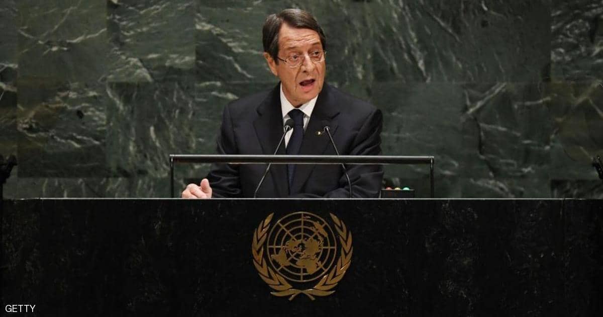 رئيس قبرص: نعاني من احتلال تركي جديد