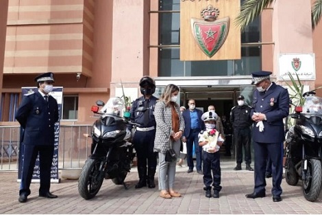 أمن مراكش يخصّ “شرطية الغد” باستقبال رسمي