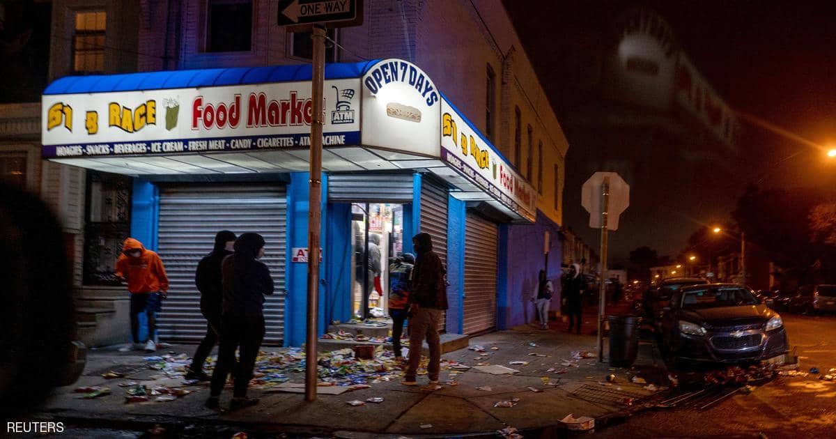 إرسال قوات الحرس الوطني إلى فيلادلفيا بعد أعمال شغب ونهب