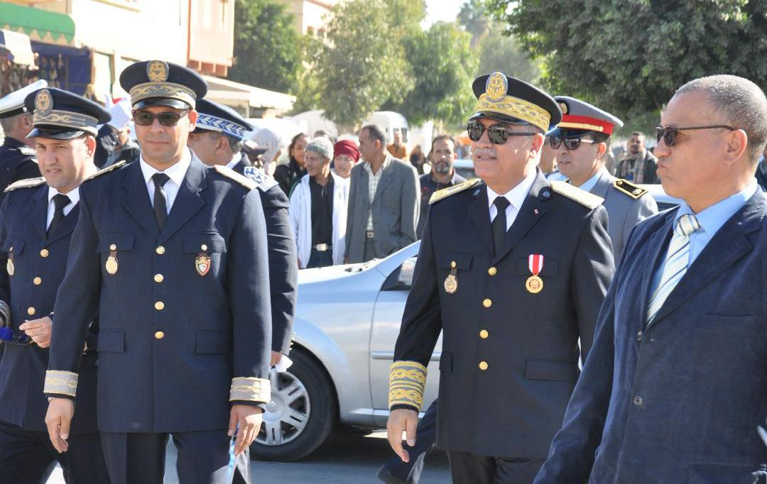 التضحية و التفاني رمز و شعار السلطات المحلية بمدينة سيدي سليمان‎