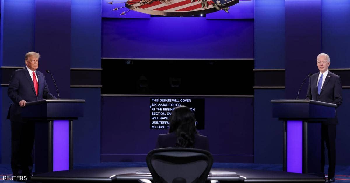 بالفيديو.. “المناظرة الأخيرة” بين ترامب وبايدن