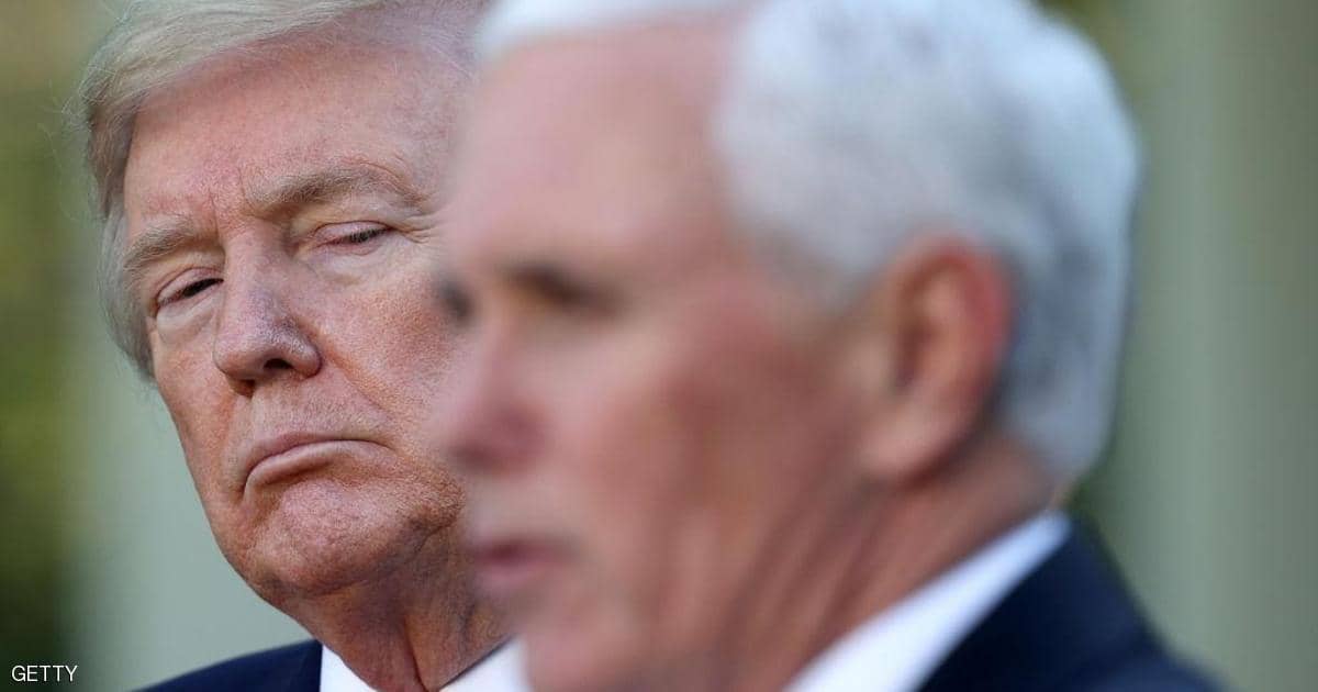 بعد إصابة ترامب بكورونا.. كشف نتيجة فحص بنس وزوجته