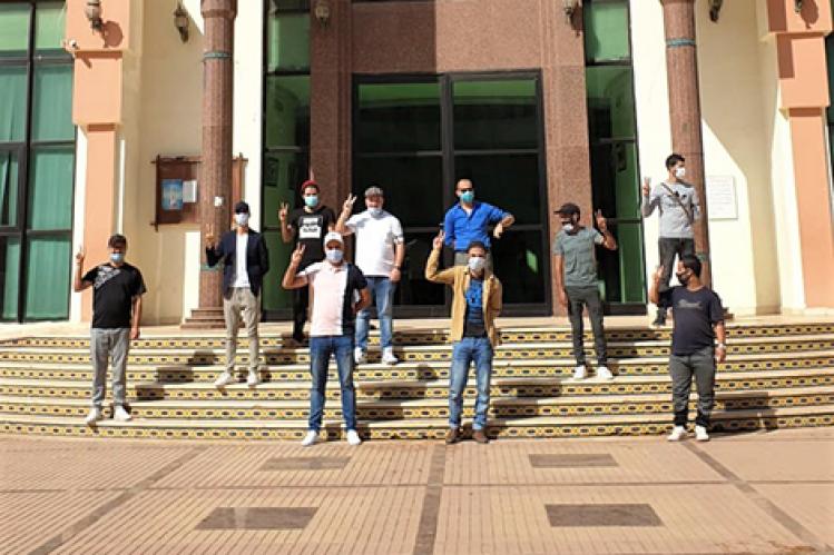 دعم وزارة الثقافة يُخرج فنانين للاحتجاج بخريبكة