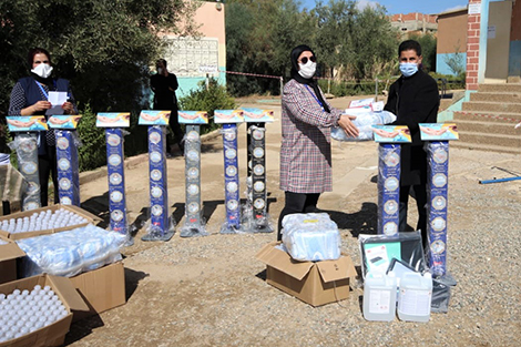 مبادرة جمعوية تحسّس التلاميذ بخطورة “كوفيد-19”