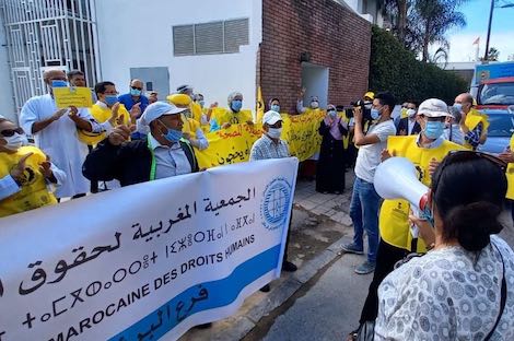 وقفة احتجاجية أمام مركز تحاقن الدم بالدار البيضاء