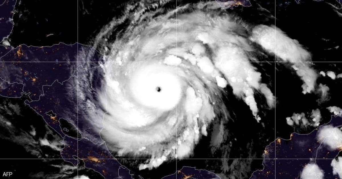 أيوتا.. الإعصار المدمّر يبدأ باجتياح نيكاراغوا