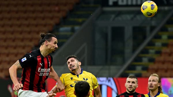 إبراهيموفيتش يرفض خسارة ميلان ويسجل التعادل في فيرونا